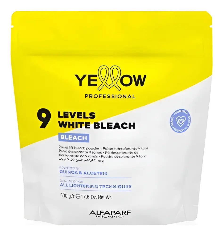 Polvo Decolorante 9 Tonos 500gr (Doypack) - Yellow