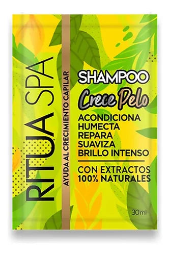 Sachet Shampoo Crece Pelo | RITUA SPA - Lavouché 30ml