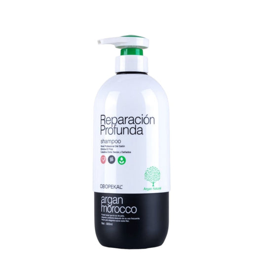 Shampoo de Reparación Profunda Para Cabello Seco y Dañado 800ml - Obopekal