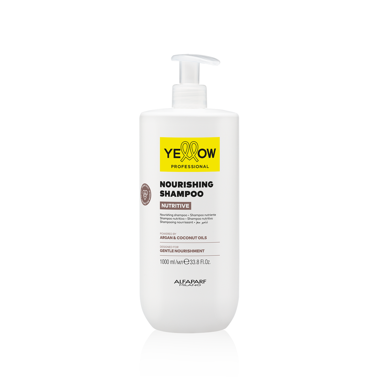 Shampoo Nutritivo (Cabello Seco) + Aceite de Argan y Coco - Yellow