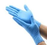 Guantes Nitrilo Color Azul