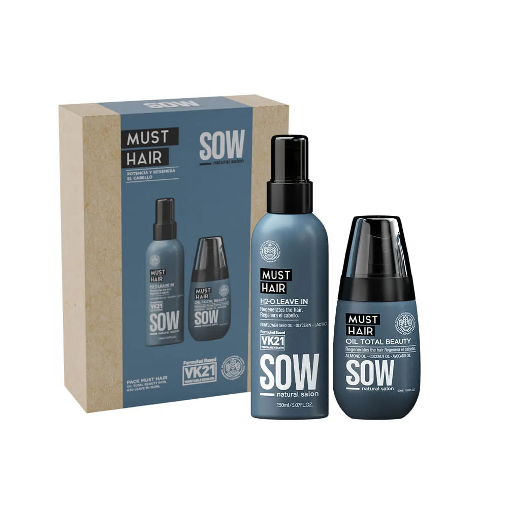 KIT CAPILAR SOW MUST HAIR OIL + LEAVE IN 200ML