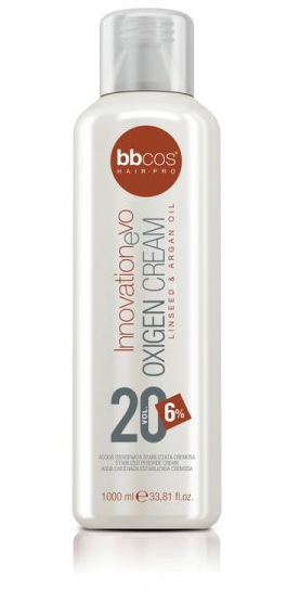 Oxidante En Crema Innovation Evo (+ Semilla de Lino & Aceite De Argán) 1000ml - BBcos