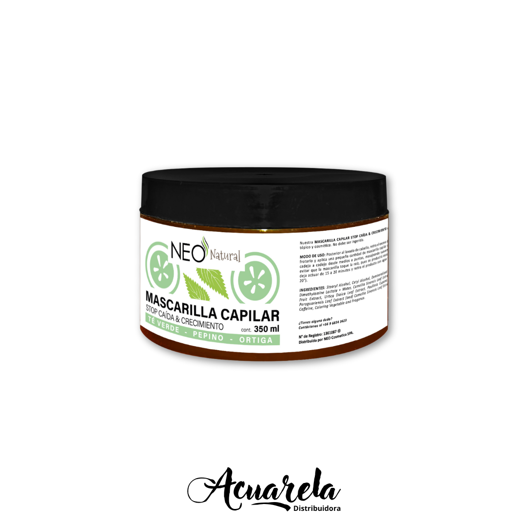 Mascarilla Natural Crecimiento y Stop Caída - NeoGlamour