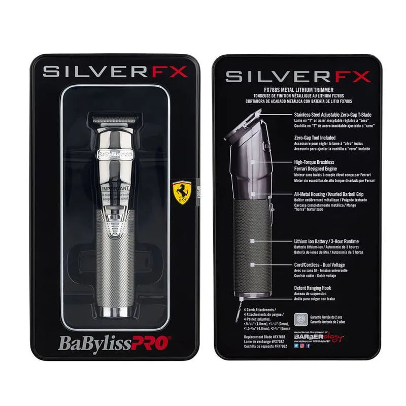 Trimmer Silver Desvelladora - Bebyliss Pro