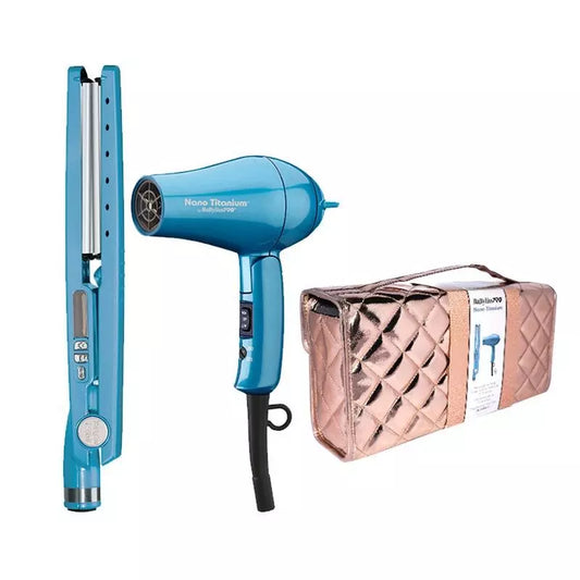 Pack Travel Plancha Y Secadora Mini - Babylisspro
