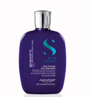 Shampoo Anti-Naranja Para Cabello Castaño & Oscuro [Semi Di Lino] - Alfaparf Milano