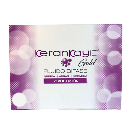 Ampolla Fluido Bifase | Quinoa+Argán+Keratina |  [Kerankaye Gold] - SILKEY