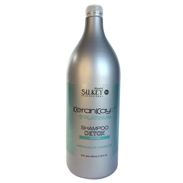 Shampoo Detox Repair | Kerankaye Platinum [Aminoacid Complex] 1.480ml - Silkey