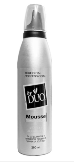 Mousse Termoprotector Modelador De Fijación Suave - byDUO