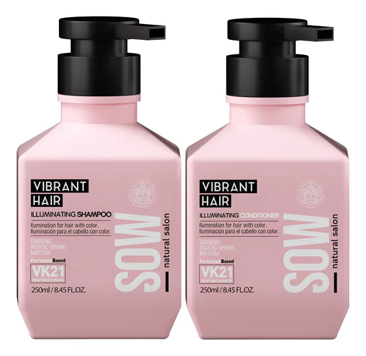 Pack Sow Acondicionador 250ml + Shampoo 250ml Illuminating