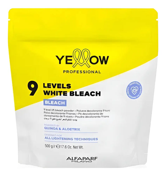 Polvo Decolorante 9 Tonos 500gr (Doypack) - Yellow