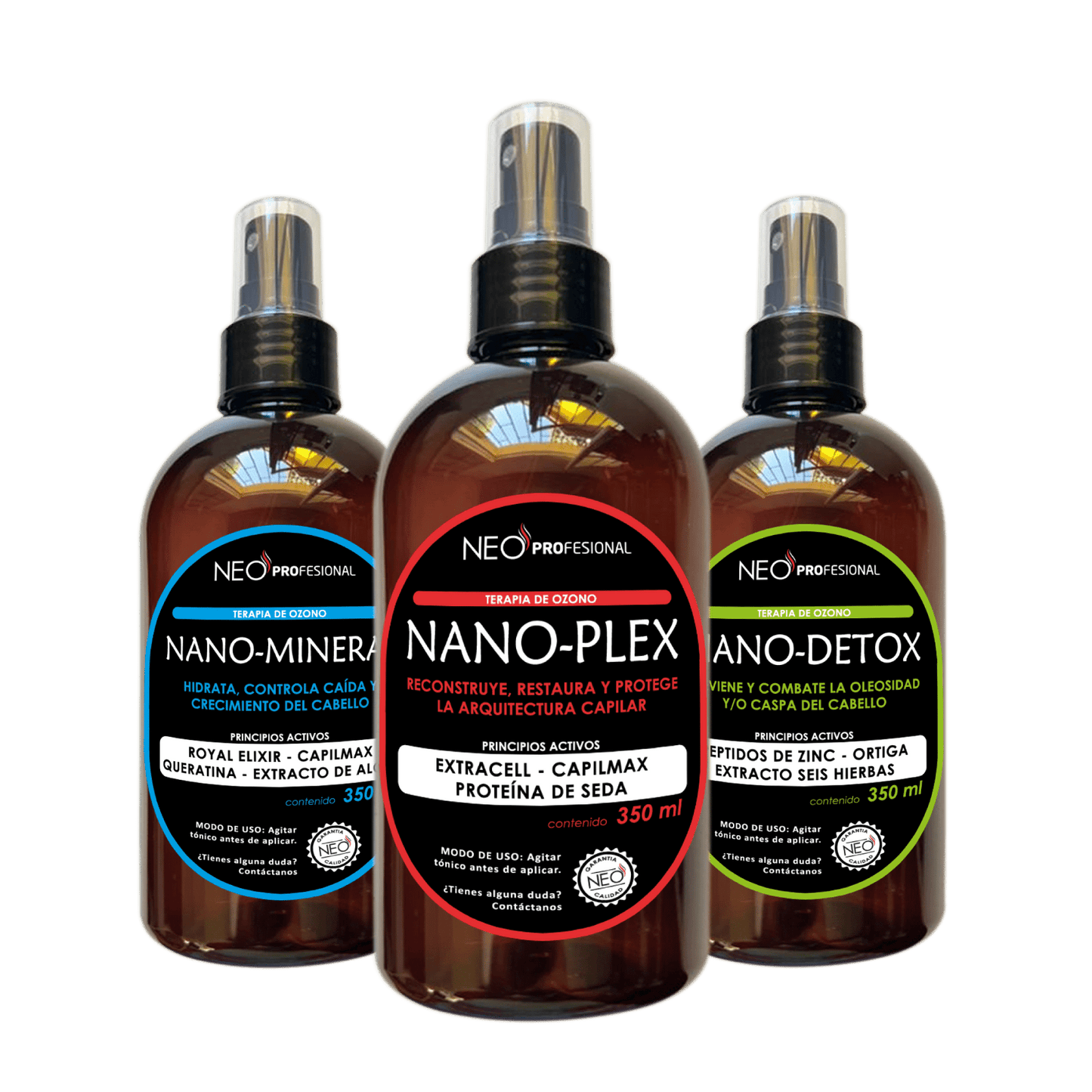 Tónico Nano-Detox (Tratamiento Terapia Ozono Capilar) - NeoGlamour