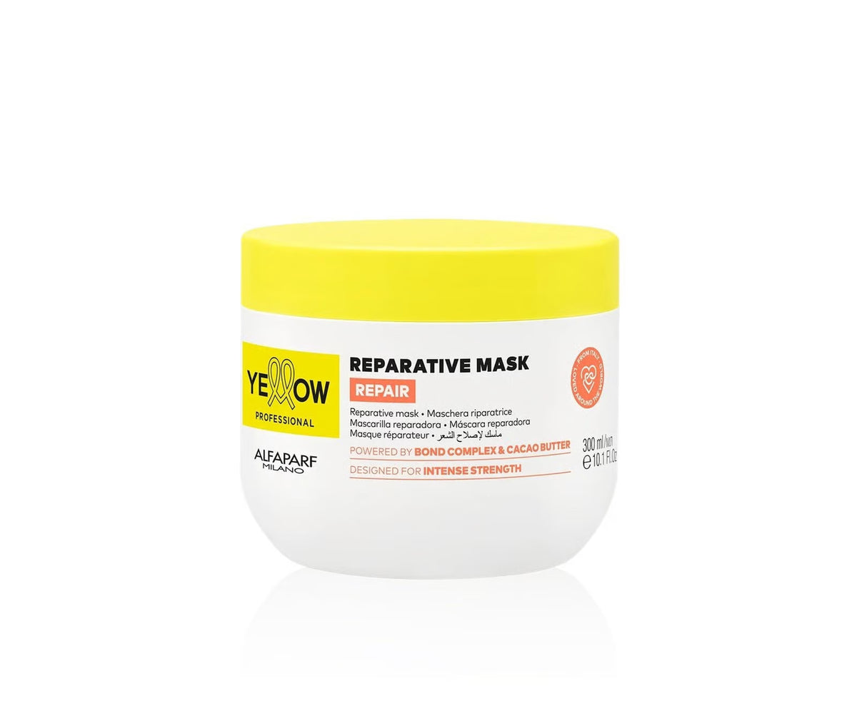 Máscara  Liss + Keratina HT & Aceite de Amaranto - Yellow
