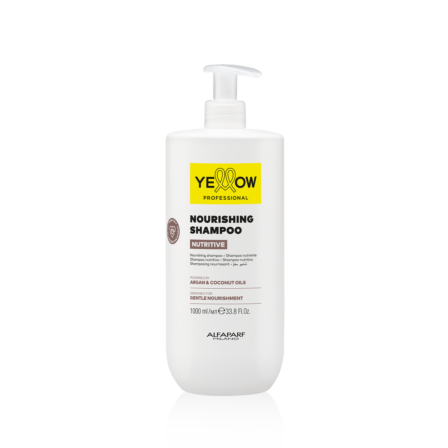 Shampoo Nutritivo (Cabello Seco) + Aceite de Argan y Coco - Yellow