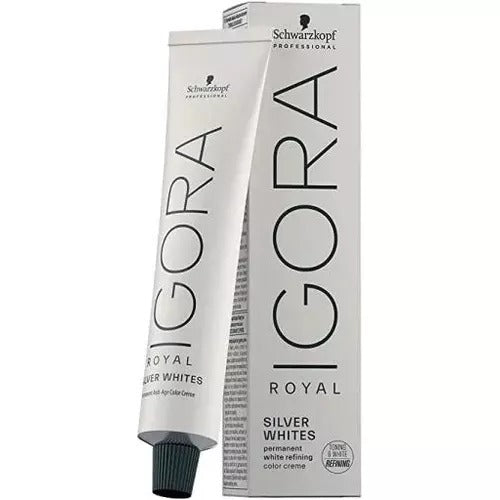 Tintura Igora Royal (Silver Whites) Schwarzkopf.