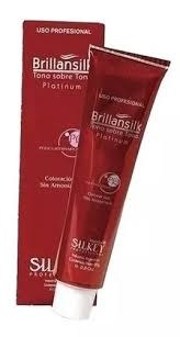 Tintura Sin Amoniaco BRILLANSILK Tono Sobre Tono Platinum (Dorados) - SILKEY.