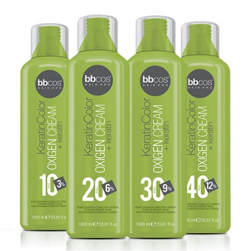 Oxidante En Crema Keratin Color (+ Keratina) 1000ml - BBcos