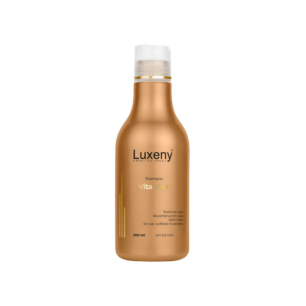 Shampoo Reconstrucción Capilar Vita Hair Luxeny 300ml