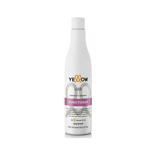 Acondicionador Anti-Frizz (Liso Perfecto) + Keratina HT & Aceite de Amaranto - Yellow