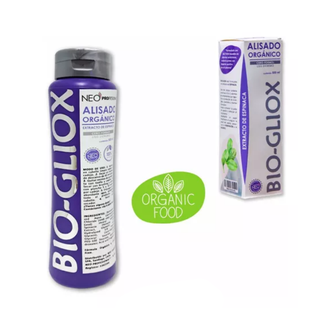 Alisado Permanente Orgánico (Sin Formol) BioGliox - NeoGlamour