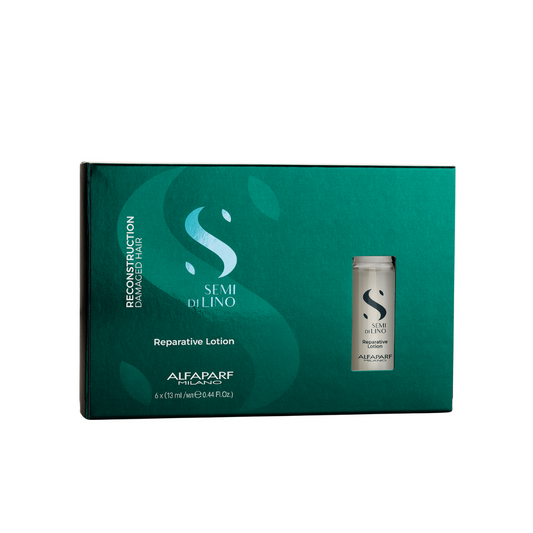 Ampolla De Reconstrucción Para Cabello Dañado Reparative Lotion [Semi Di Lino] - Alfaparf Milano