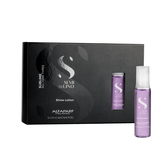 Ampolla Iluminadora Para Todo Tipo De Cabello Shine Lotion [Semi Di Lino] - Alfaparf Milano