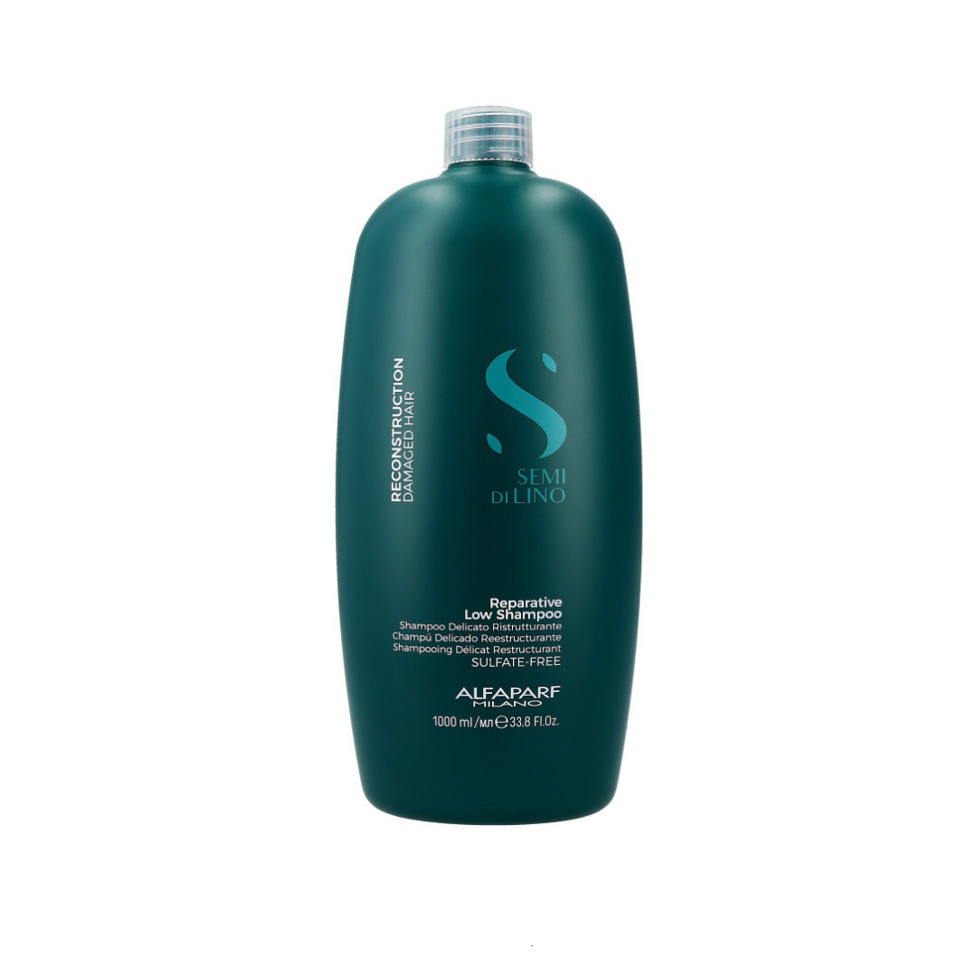 Shampoo de Reparación [Reconstrucción] Para Cabello Dañado [Semi Di Lino] - Alfaparf Milano