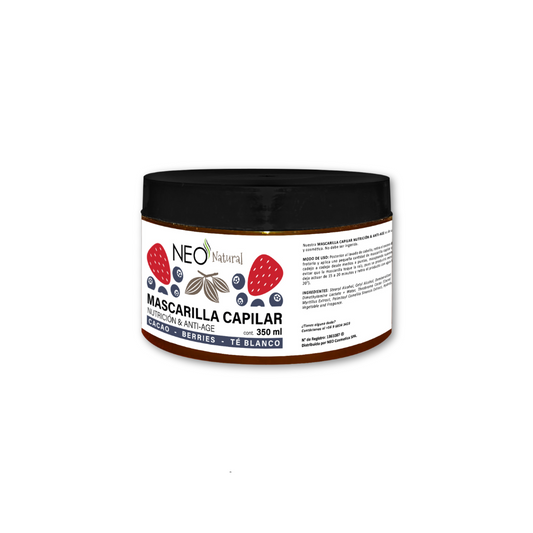 Mascarilla Natural Nutrición y Anti-Age - NeoGlamour