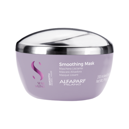 Mascarilla Alisadora Para Cabellos Rebeldes [Semi Di Lino] - Alfaparf Milano