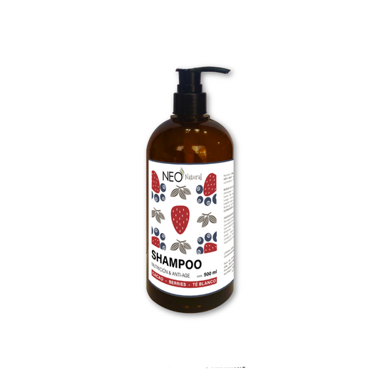 Shampoo Natural Nutrición y Anti-Age - NeoGlamour