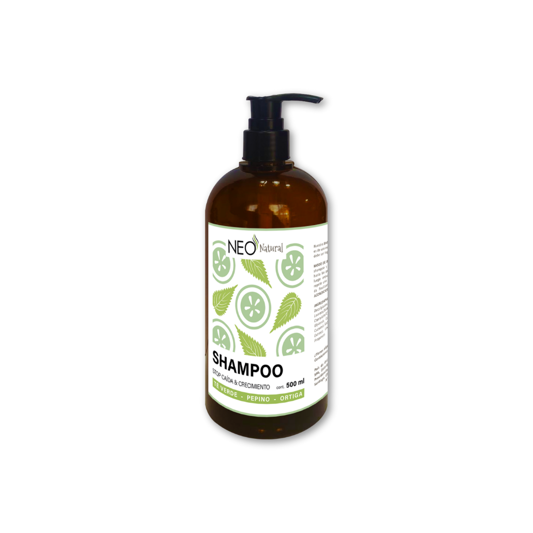 Shampoo Natural Crecimiento y Stop Caída - NeoGlamour